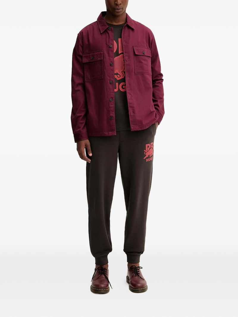 HUGO chest-pocket shirt outlook