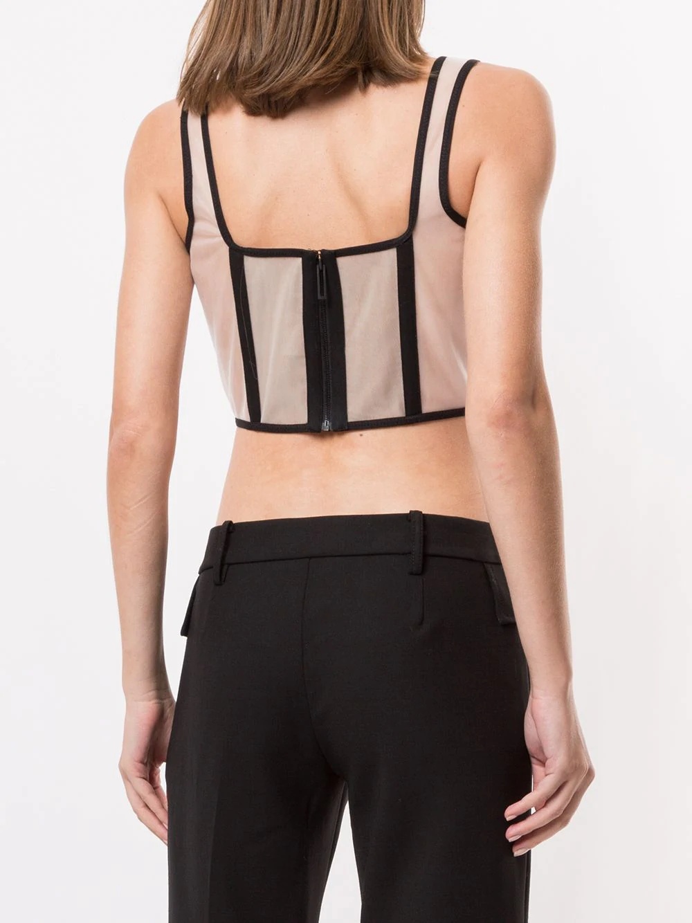 Dion Lee - Pre-order, Drop 1, Spacer Knit Corset, Black - 4