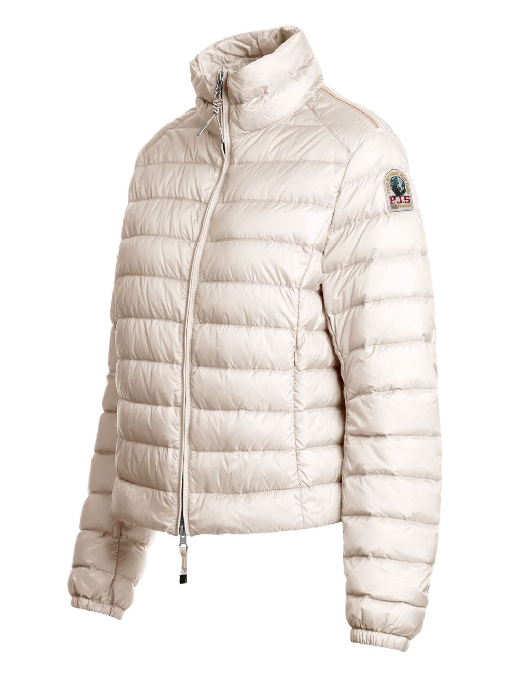 high-neck quilted jacket - 4