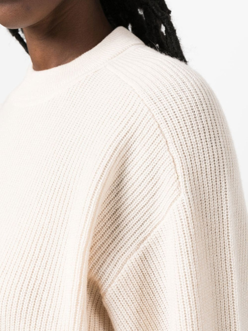 ribbed-knit wool-blend jumper 5
