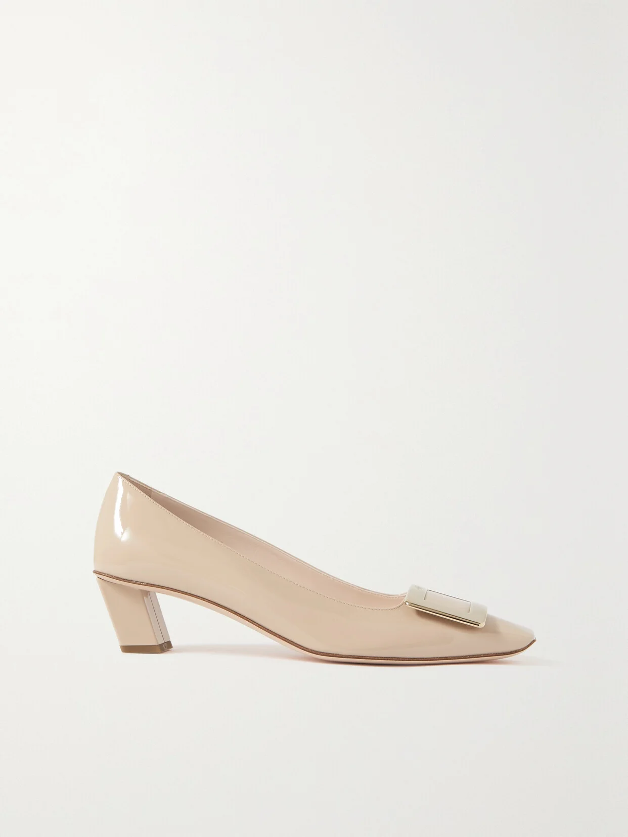 Belle Vivier 45 Patent-leather Pumps - 1