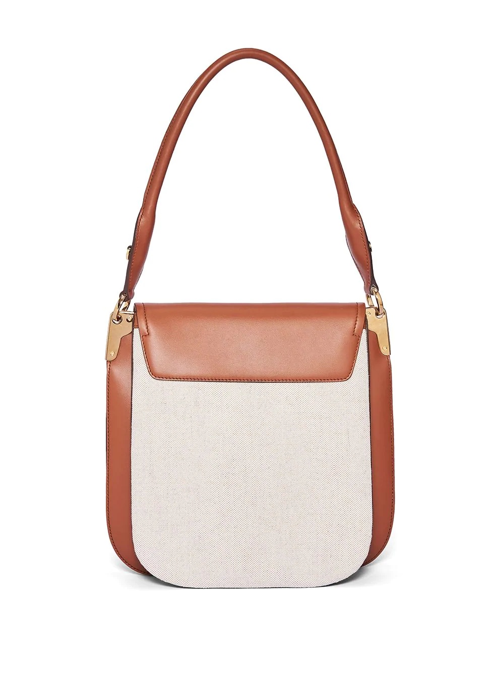 linen shoulder bag - 2