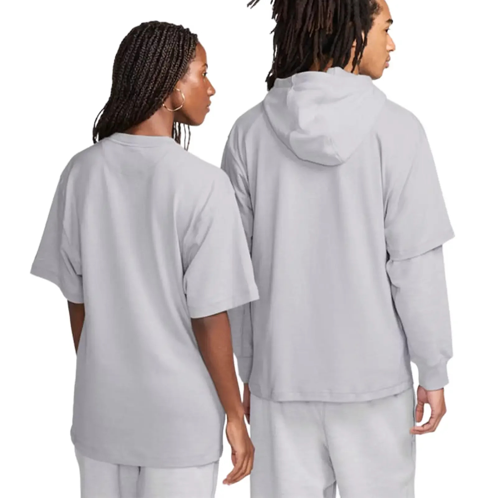 Wool Classics Short Sleeve Tee "Heather Grey" - 2