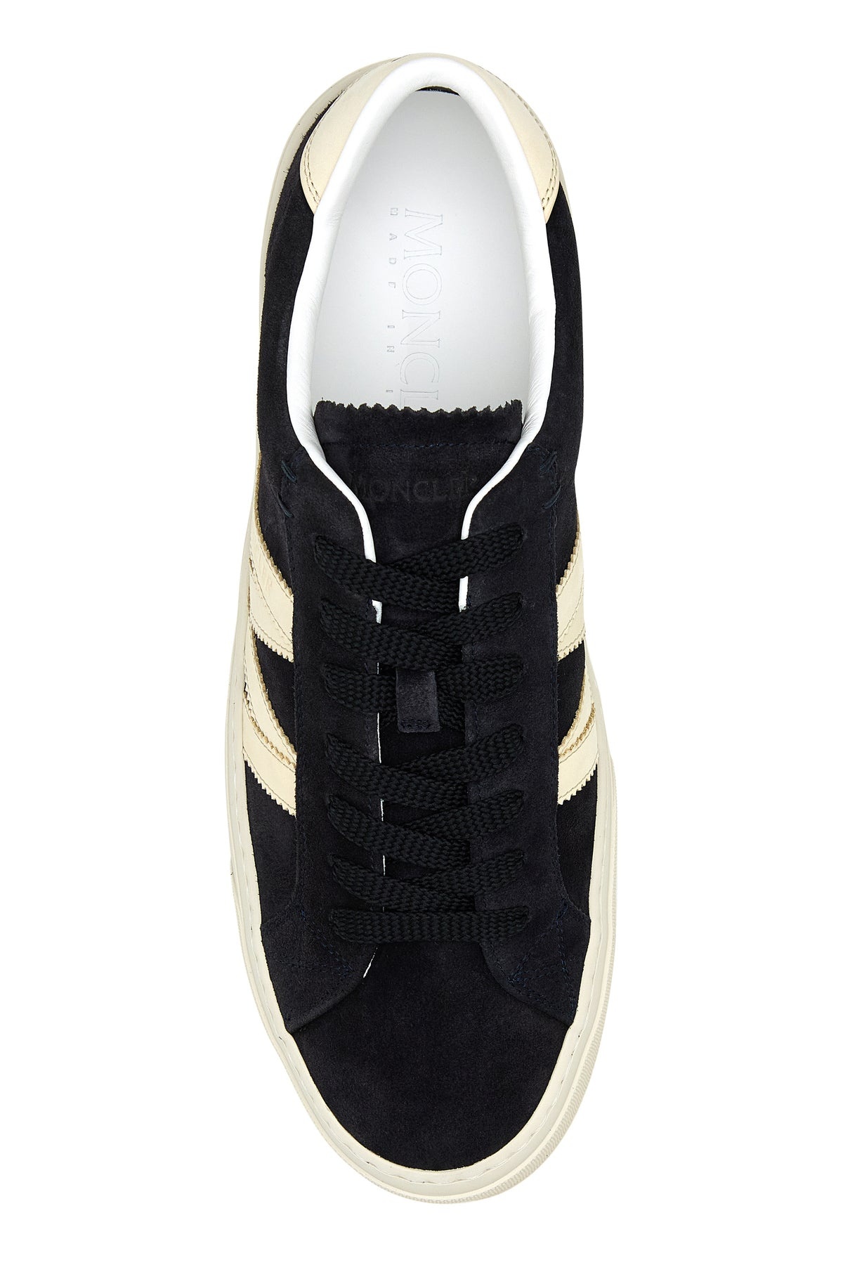 Midnight blue suede Monaco 2 sneakers - 4