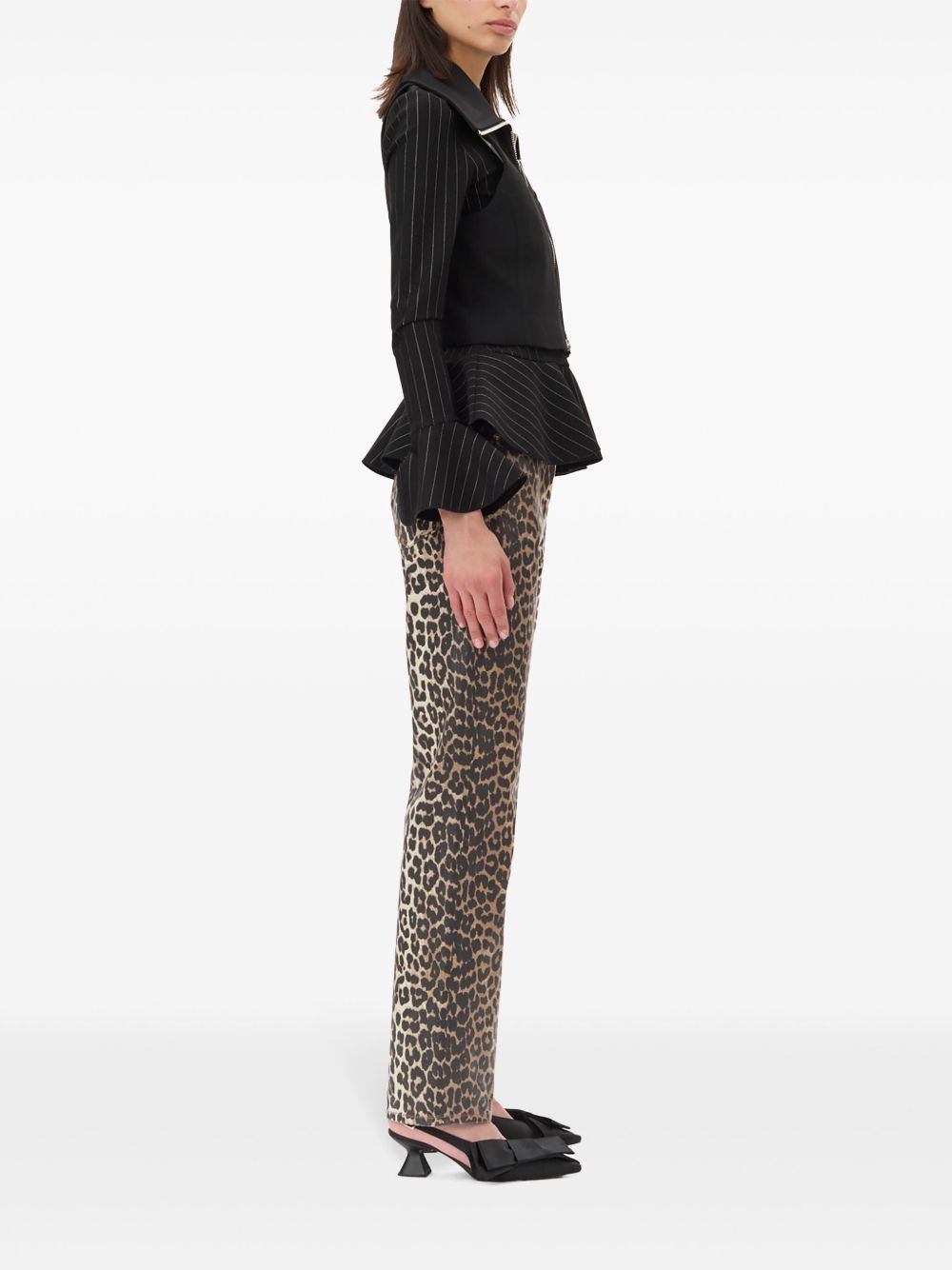 sleeveless zipped vest - 3