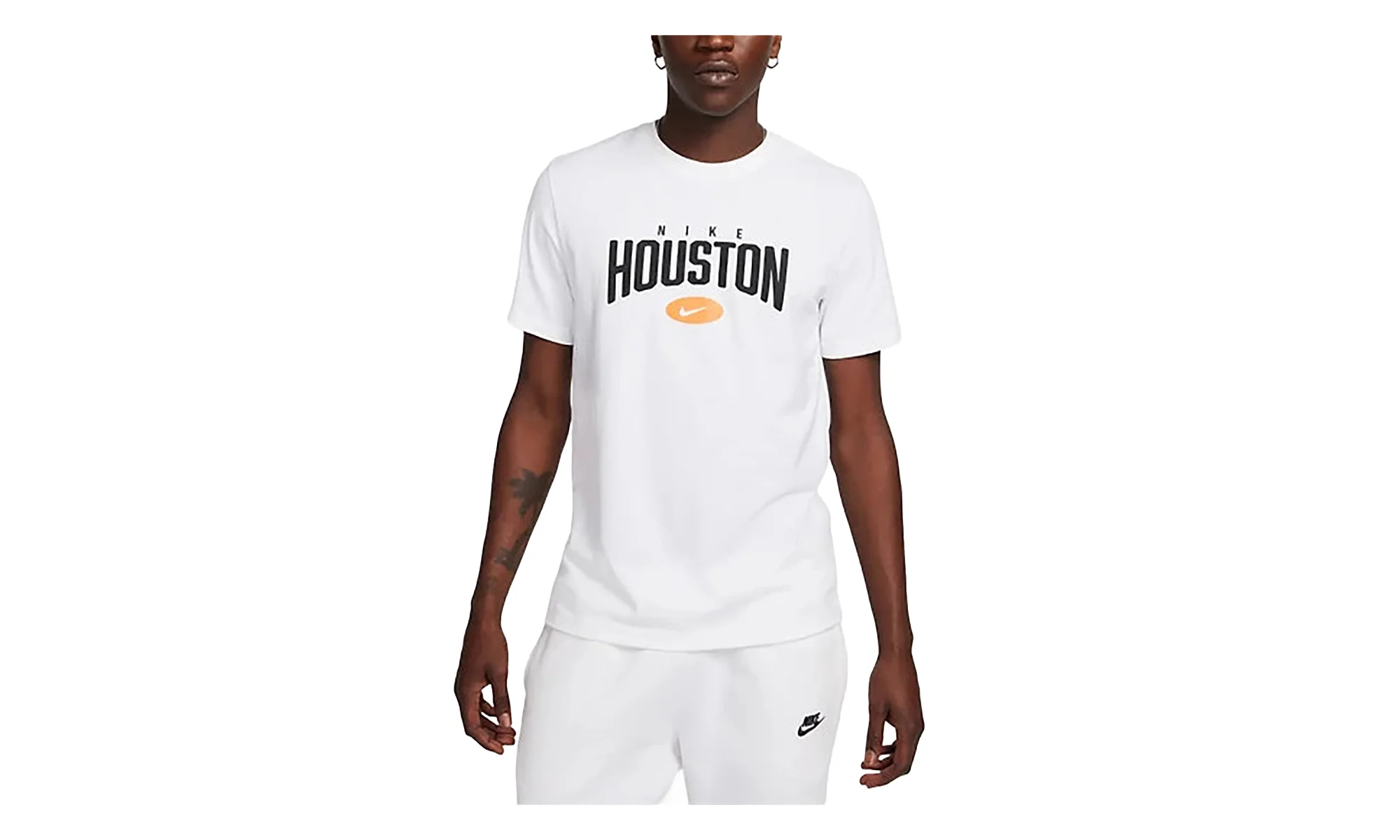 Sportswear Short Sleeve City T-Shirt "Houston White" HF5209 100 - 1