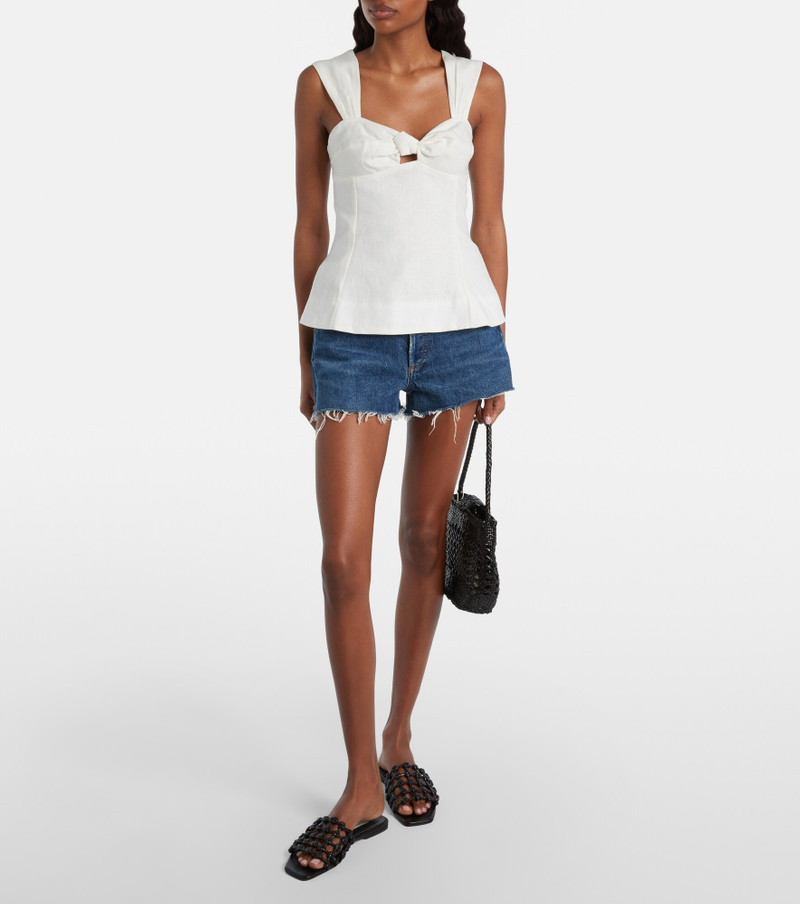 FAITHFULL Pallida linen top outlook