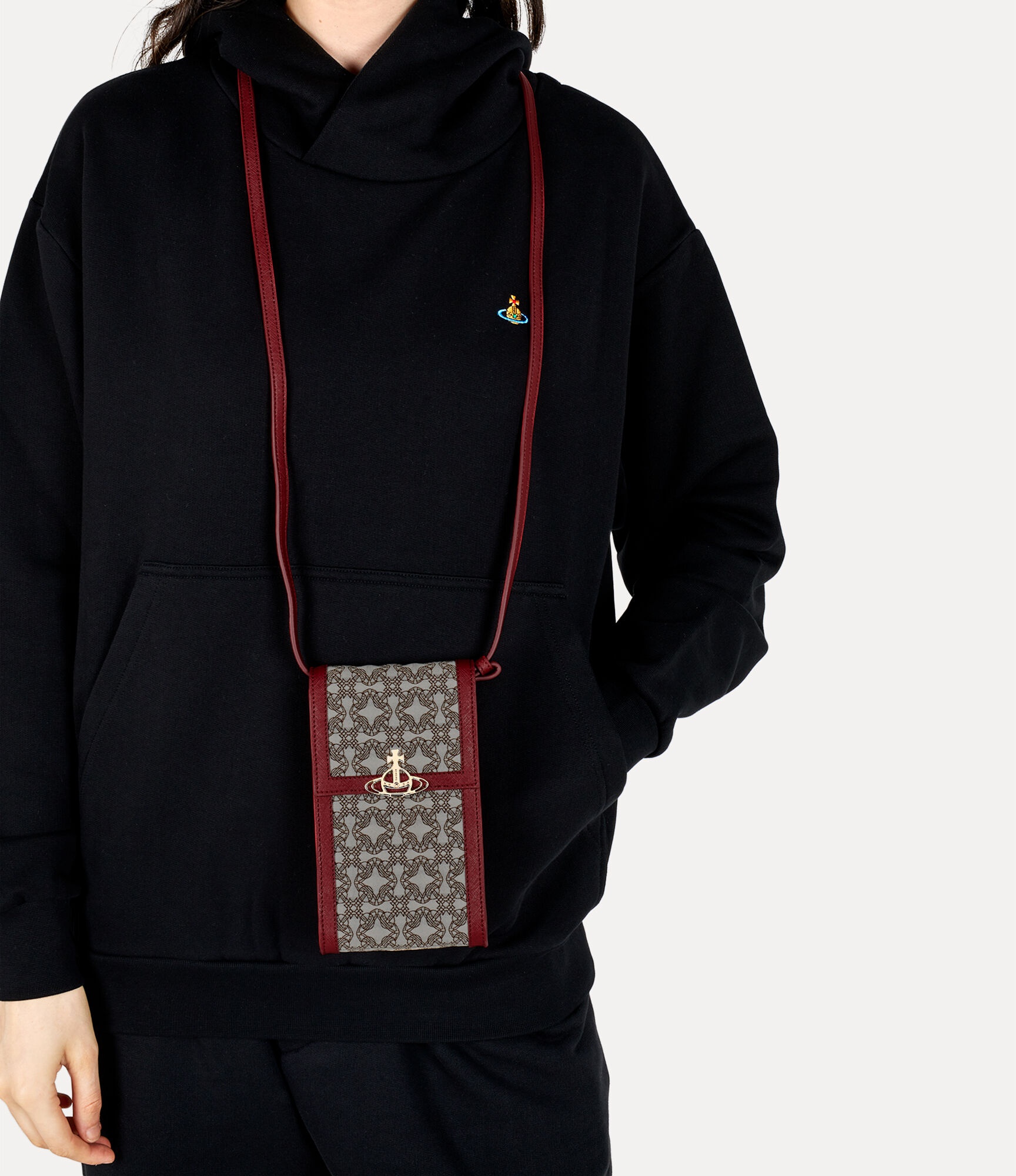 RE-JACQUARD ORBORAMA PHONE BAG - 3