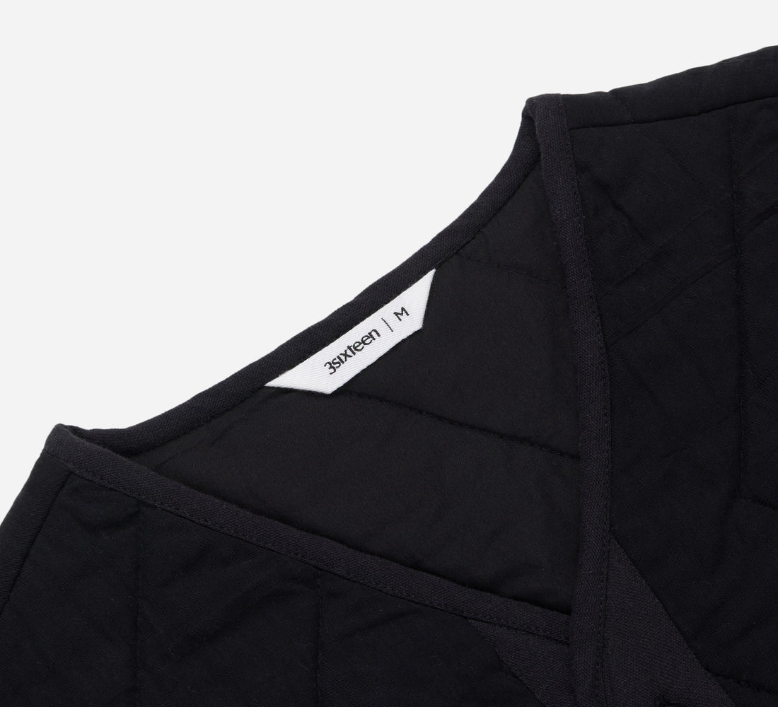 Liner Jacket - Onyx Tencel - 3