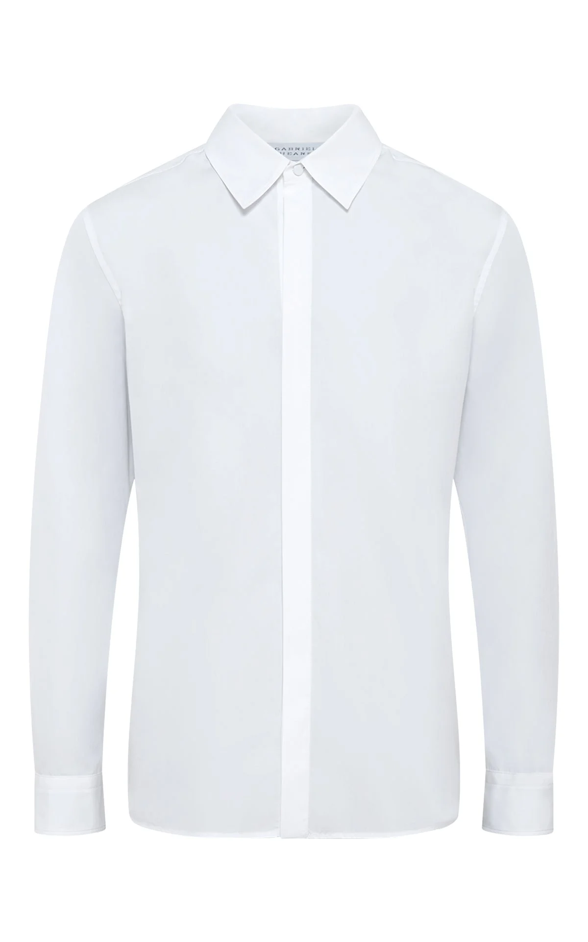 Judie Shirt in White Sea Island Cotton - 1