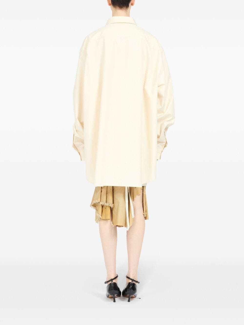 oversized cotton shirt - 5