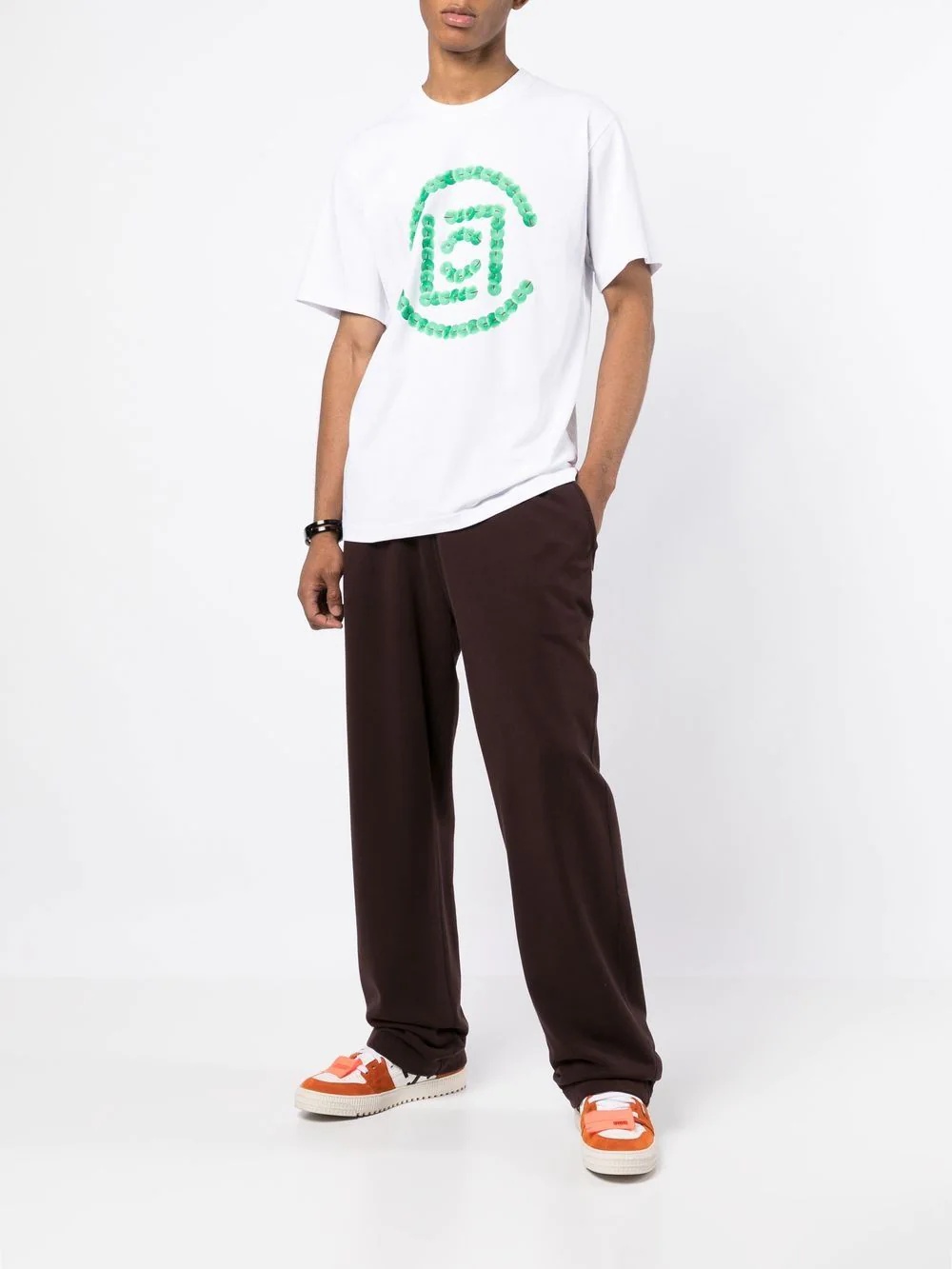 button-logo short-sleeve T-shirt - 2