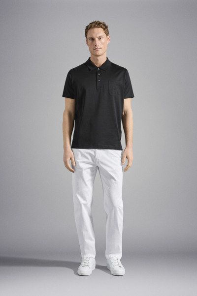 Paul & Shark COTTON JERSEY POLO SHIRT WITH EMBROIDERED LOGO outlook