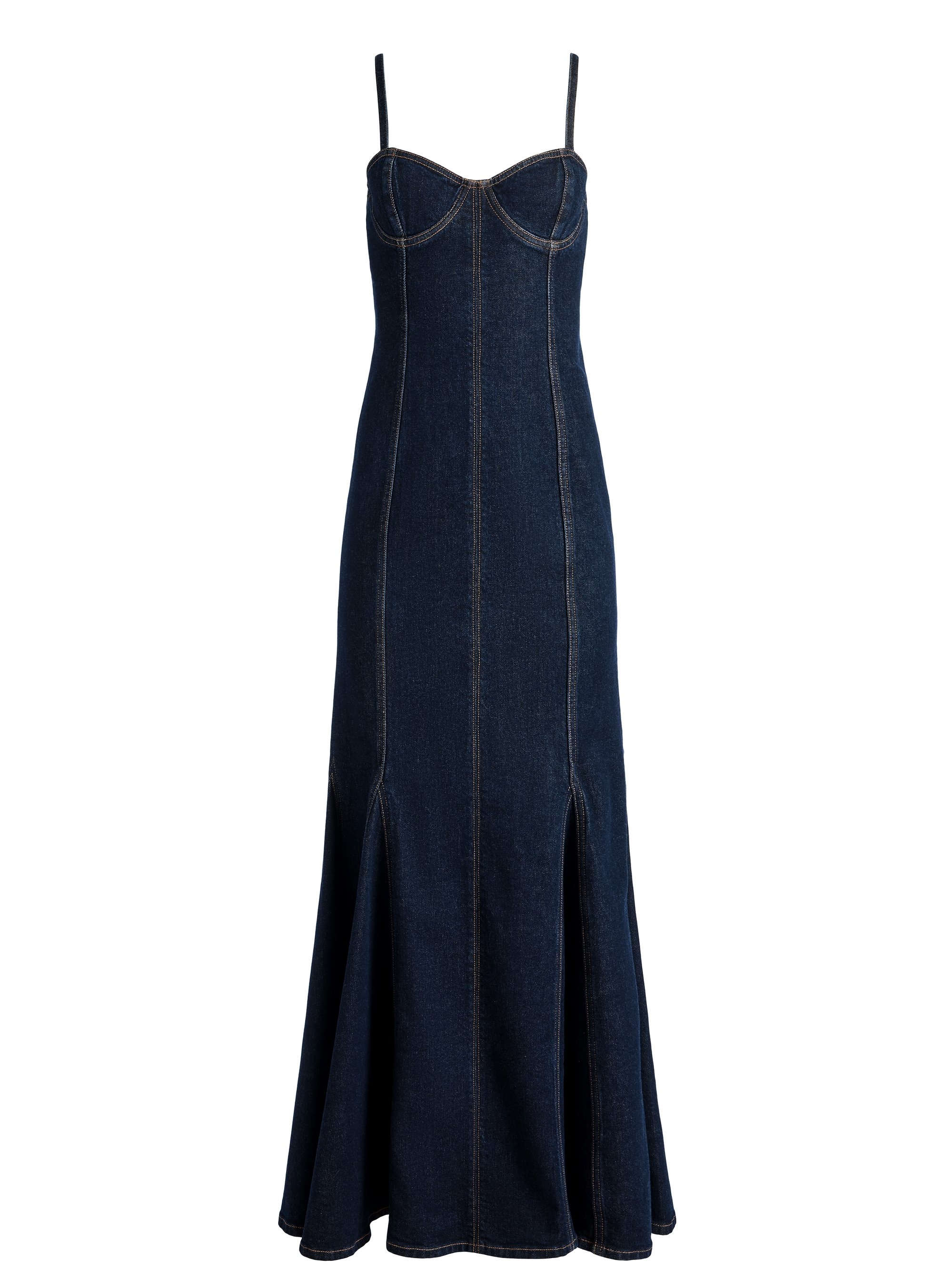 NATACHA GODET MAXI DENIM DRESS - 1