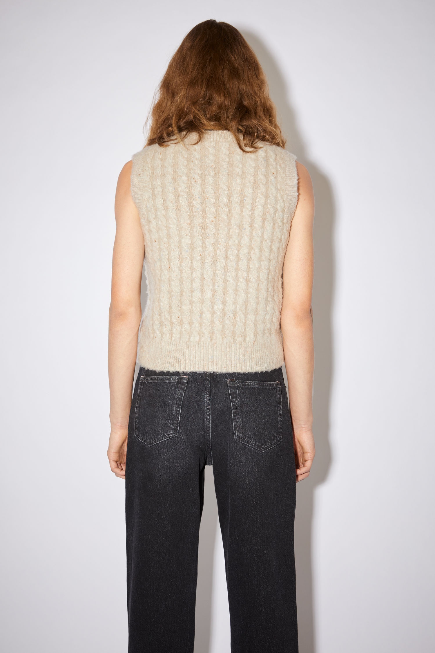 Sweater vest - Biscuit beige - 3