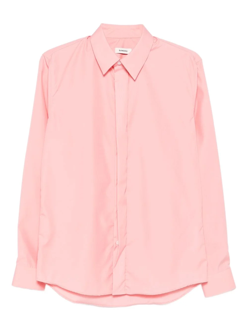 long-sleeve cotton shirt - 1
