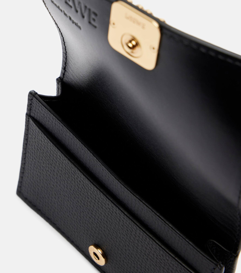 Loewe Anagram leather card holder outlook