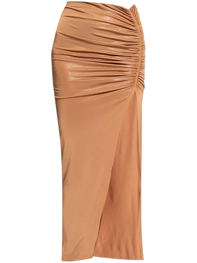 Svita ruched maxi skirt 1