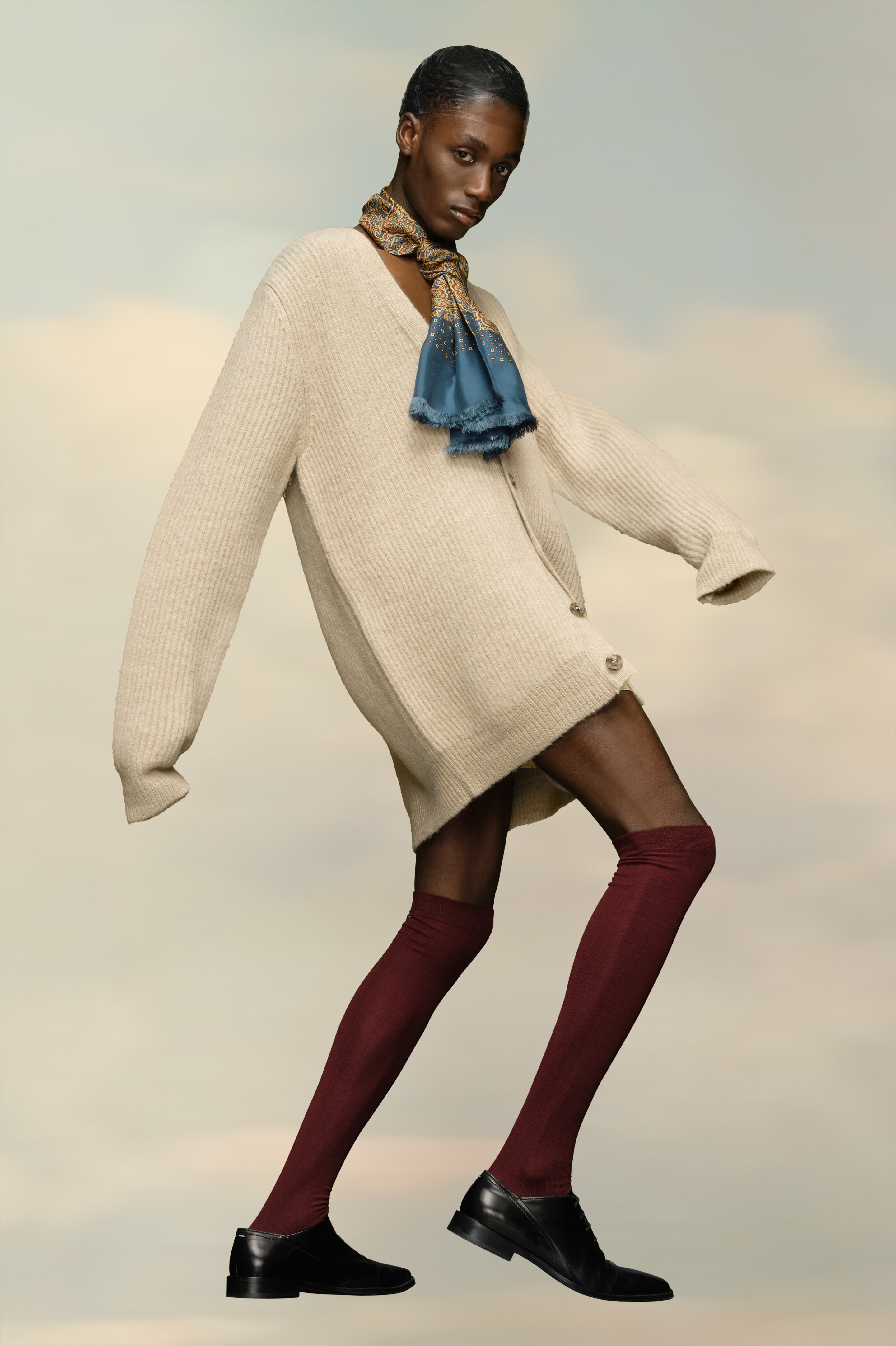 Alpaca cardigan - 3