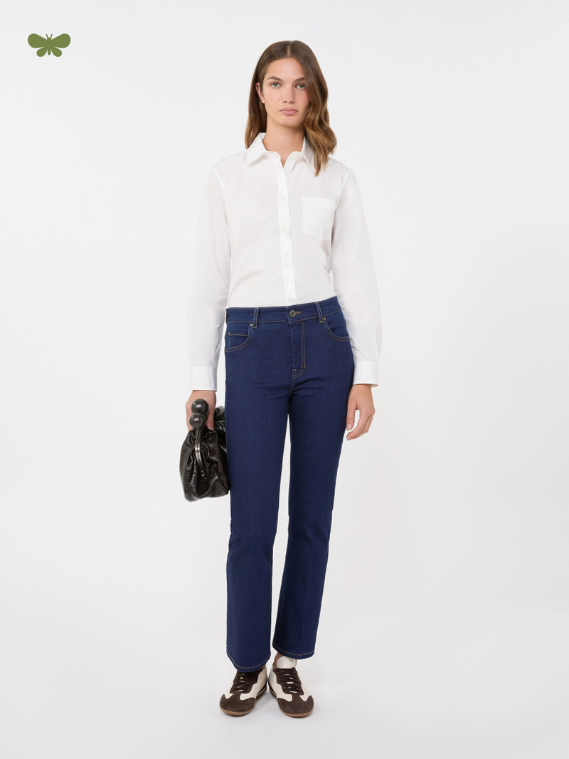 WEEKEND Max Mara Five-pocket stretch denim jeans - NAVY outlook