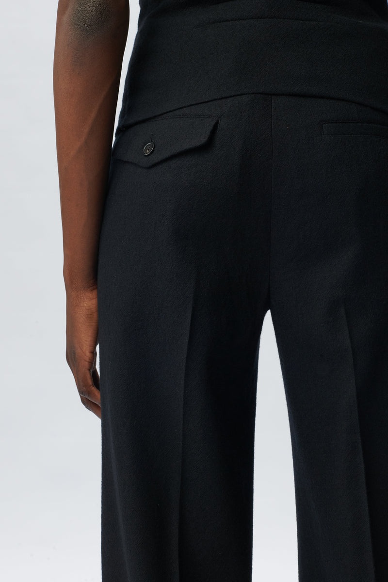 Ann Demeulemeester Maaike Flared Leg Comfort Trousers
