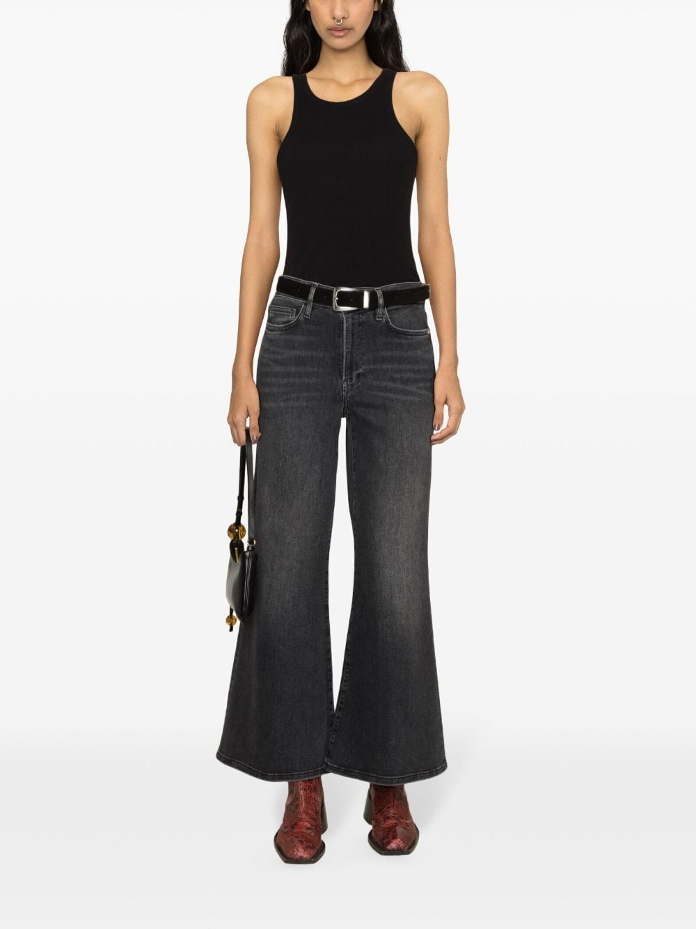 Le Palazzo cropped jeans - 2