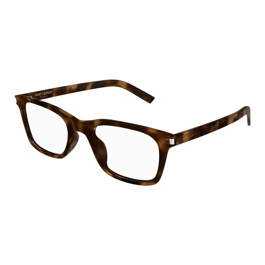 Saint Laurent Demo Rectangular Men's Eyeglasses SL 718 SLIM 003 51 - 1
