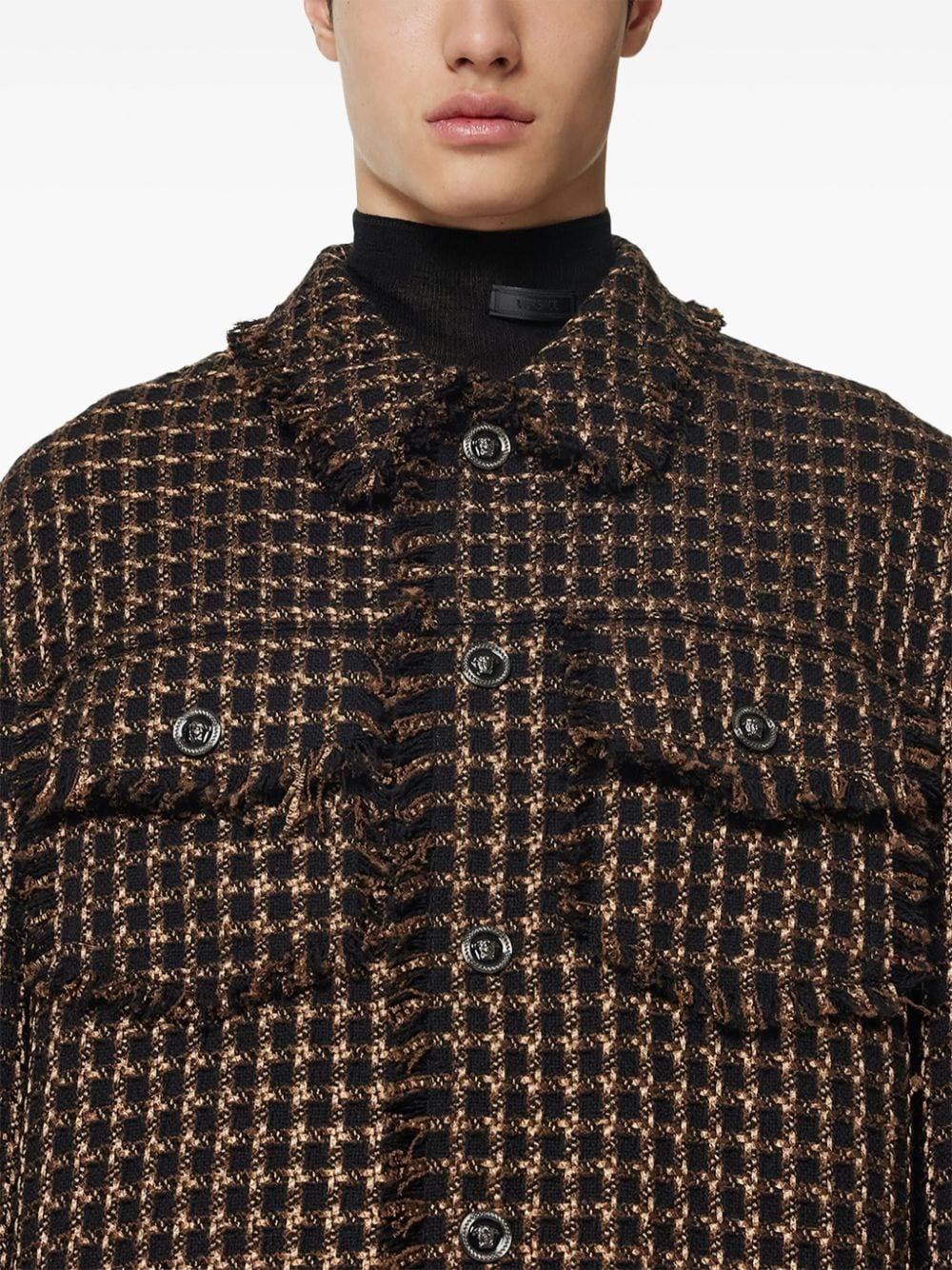 plaid shirt jacket - 5