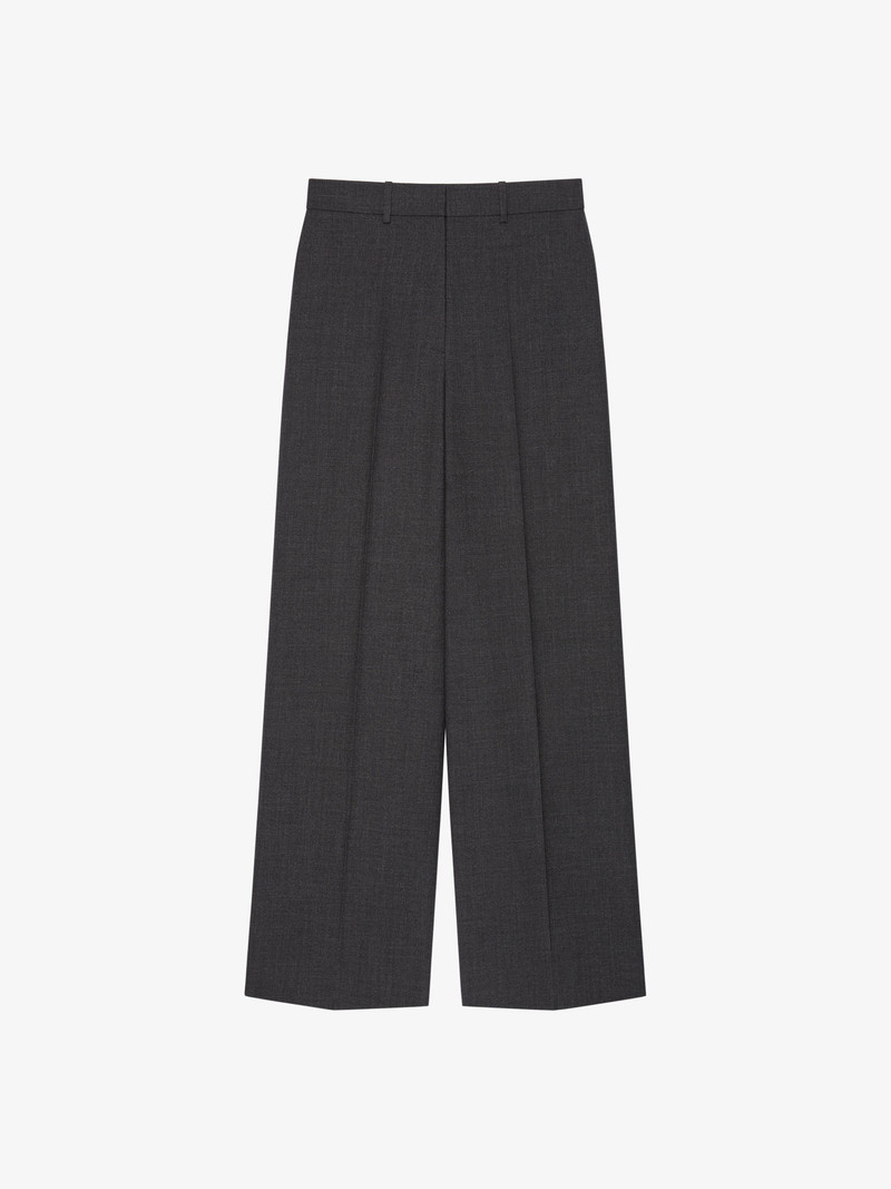 OVERSIZED TAILORED PANTS IN WOOL - 1