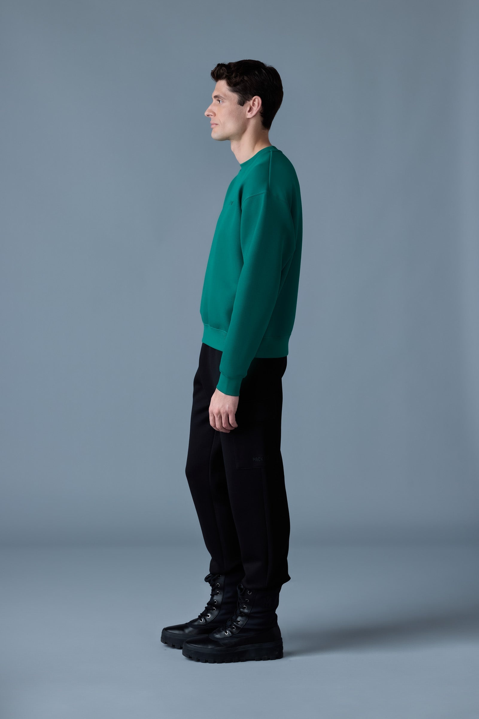 JULIAN Double-Face Jersey Sweatshirt - 3