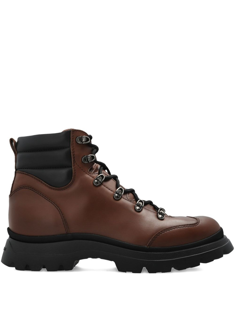 lace-up padded-ankle hiking boots 1