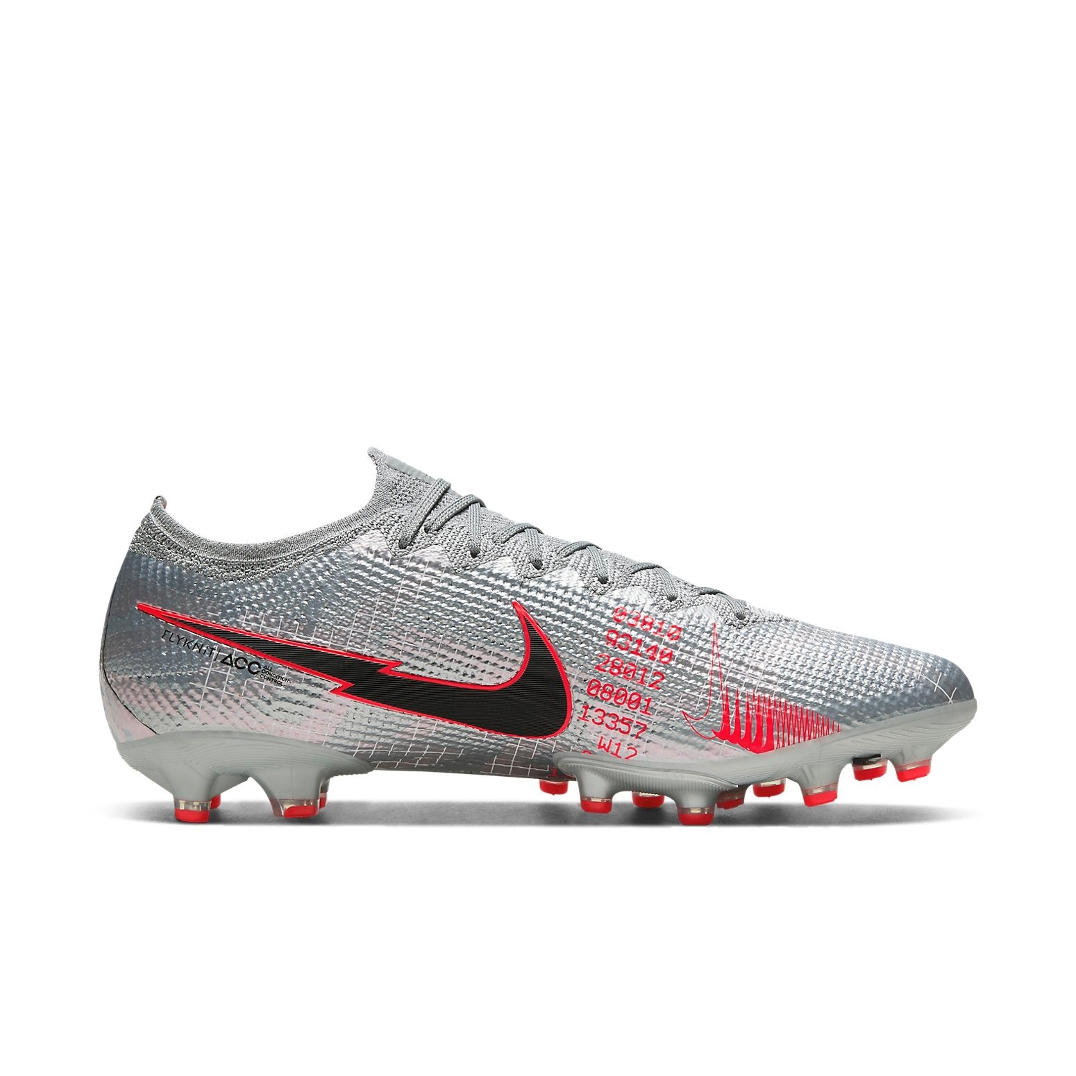 Nike Mercurial Vapor 13 Elite AG Pro 'Metallic Grey Crimson' AT7895-906 - 6