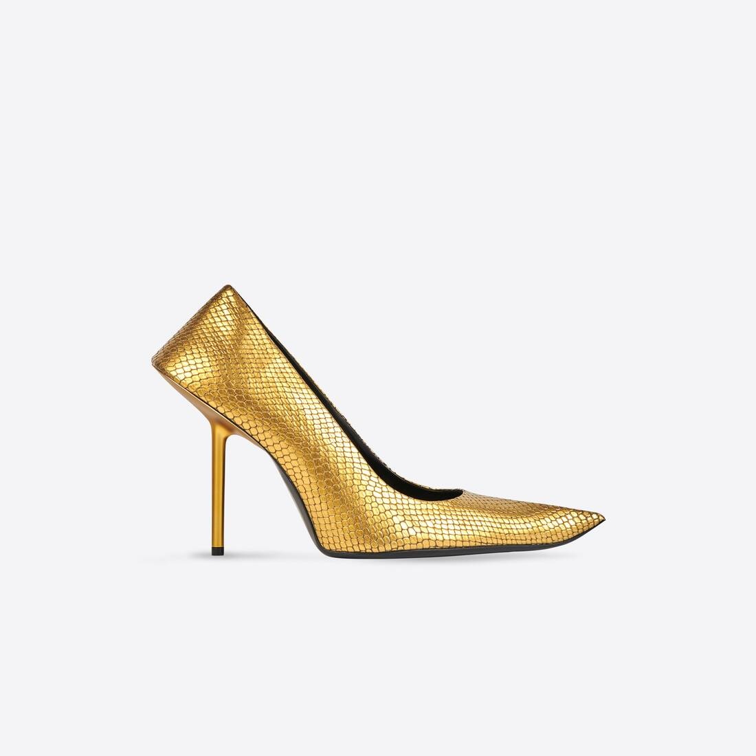 Women's Essex 110mm Pump in Gold - 1