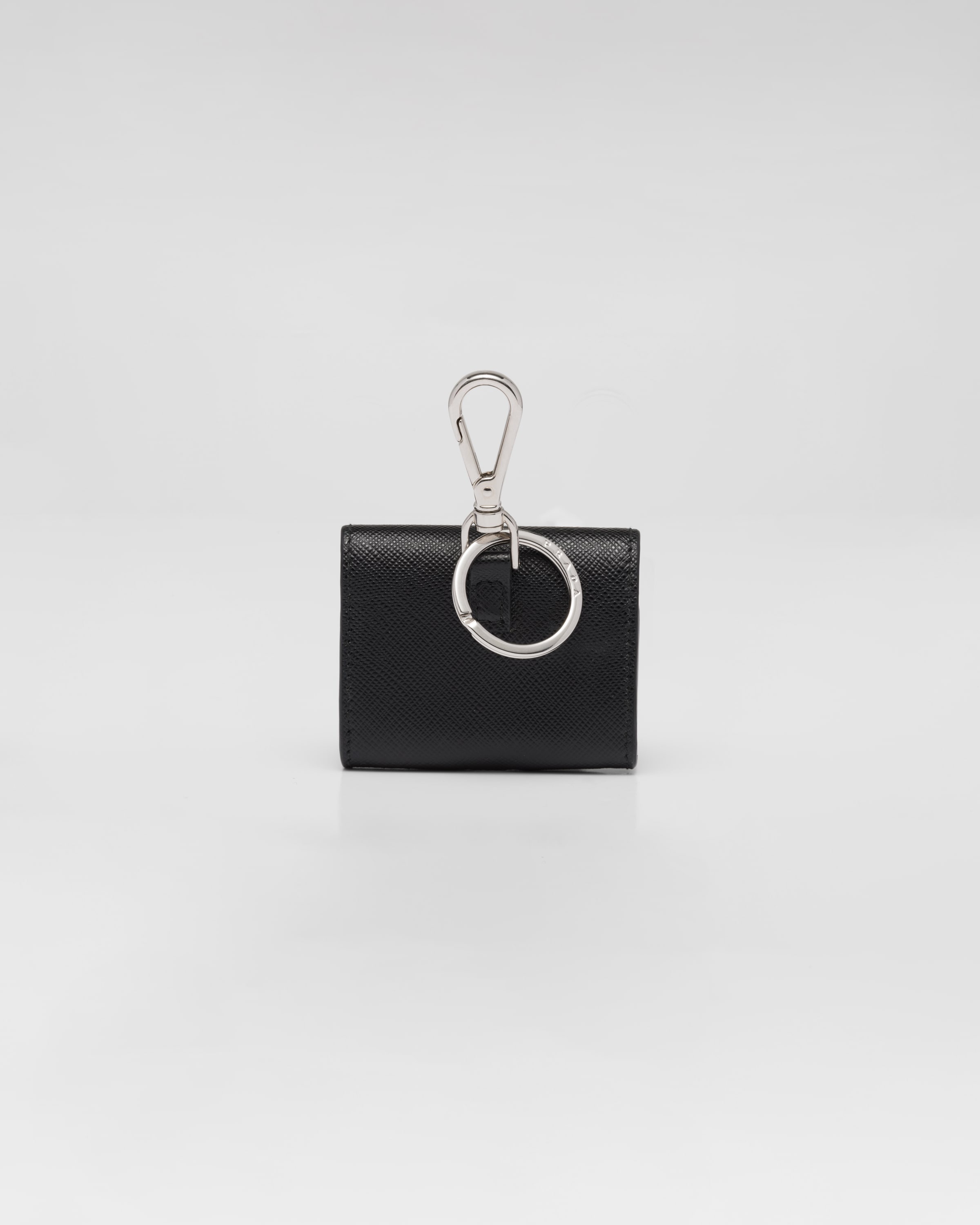 アクセサリーその他 PRADA ACCESORY (2TT1532AHF F0002) Prada Saffiano leather headphone case | REVERSIBLE
