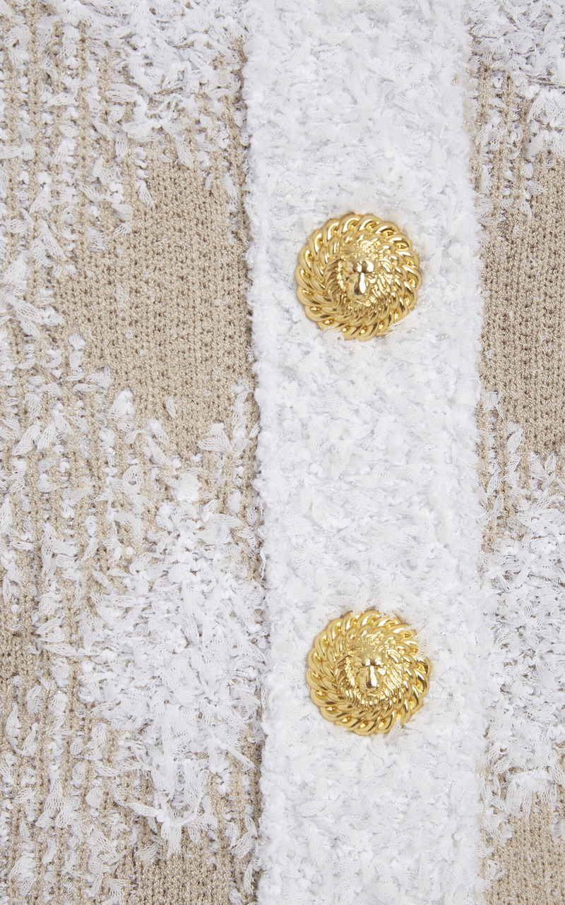 Cropped Tweed Jacket white 5