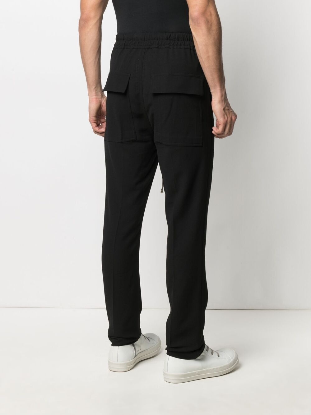 drawstring track trousers - 4