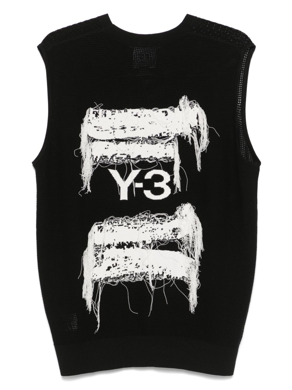 x Adidas graphic knit vest - 2