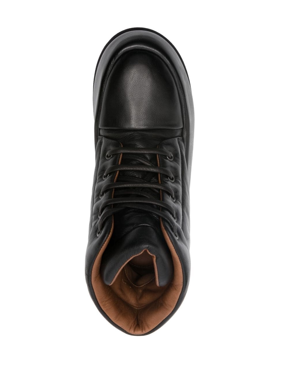 smooth-grain leather boots - 4