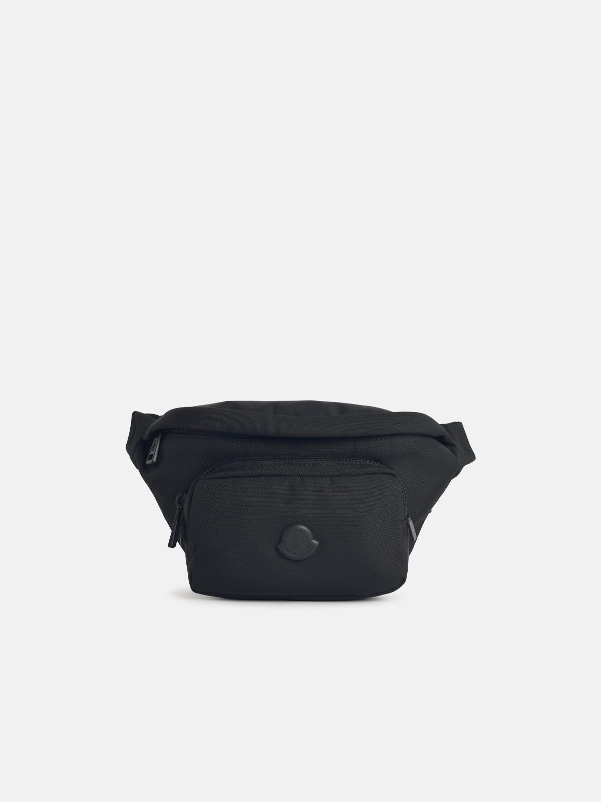 'DURANCE' BLACK NYLON FANNY PACK - 1