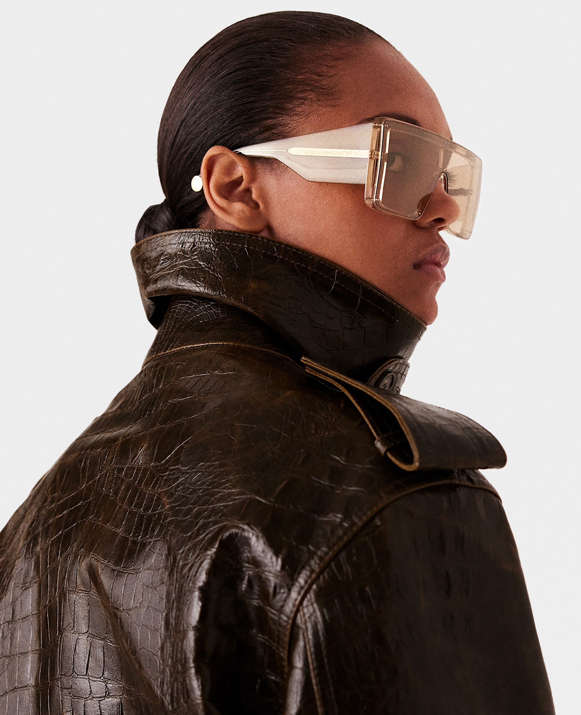 Translucent Square Sunglasses - 3