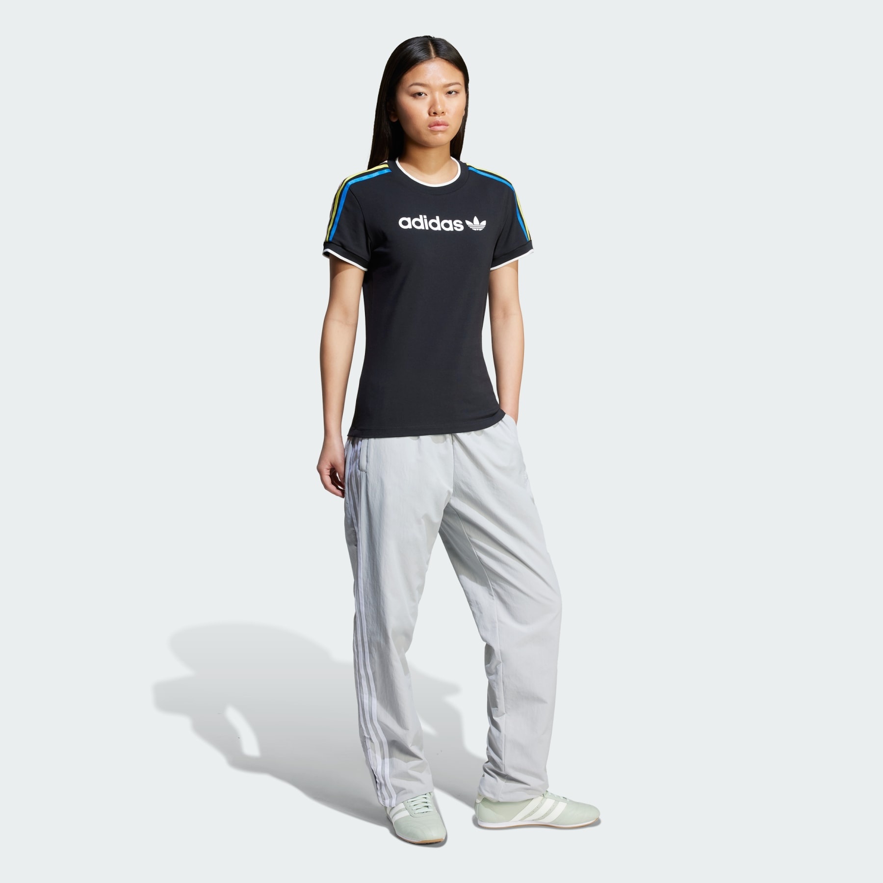 Linear Logo 3-Stripes Tee - 4