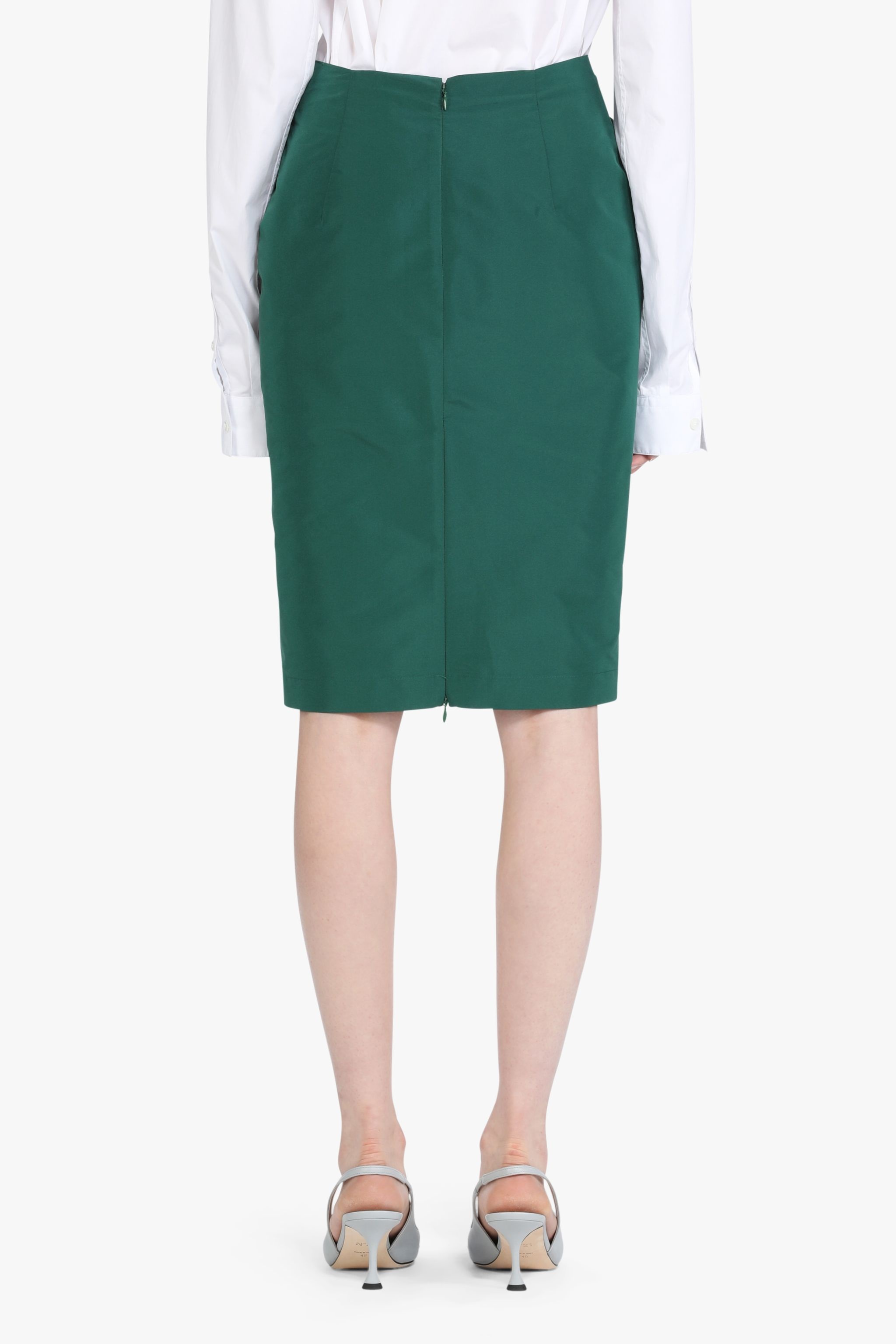 BOW-EMBELLISHED MIDI SKIRT - 2