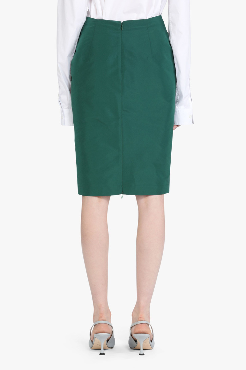 N°21 BOW-EMBELLISHED MIDI SKIRT outlook