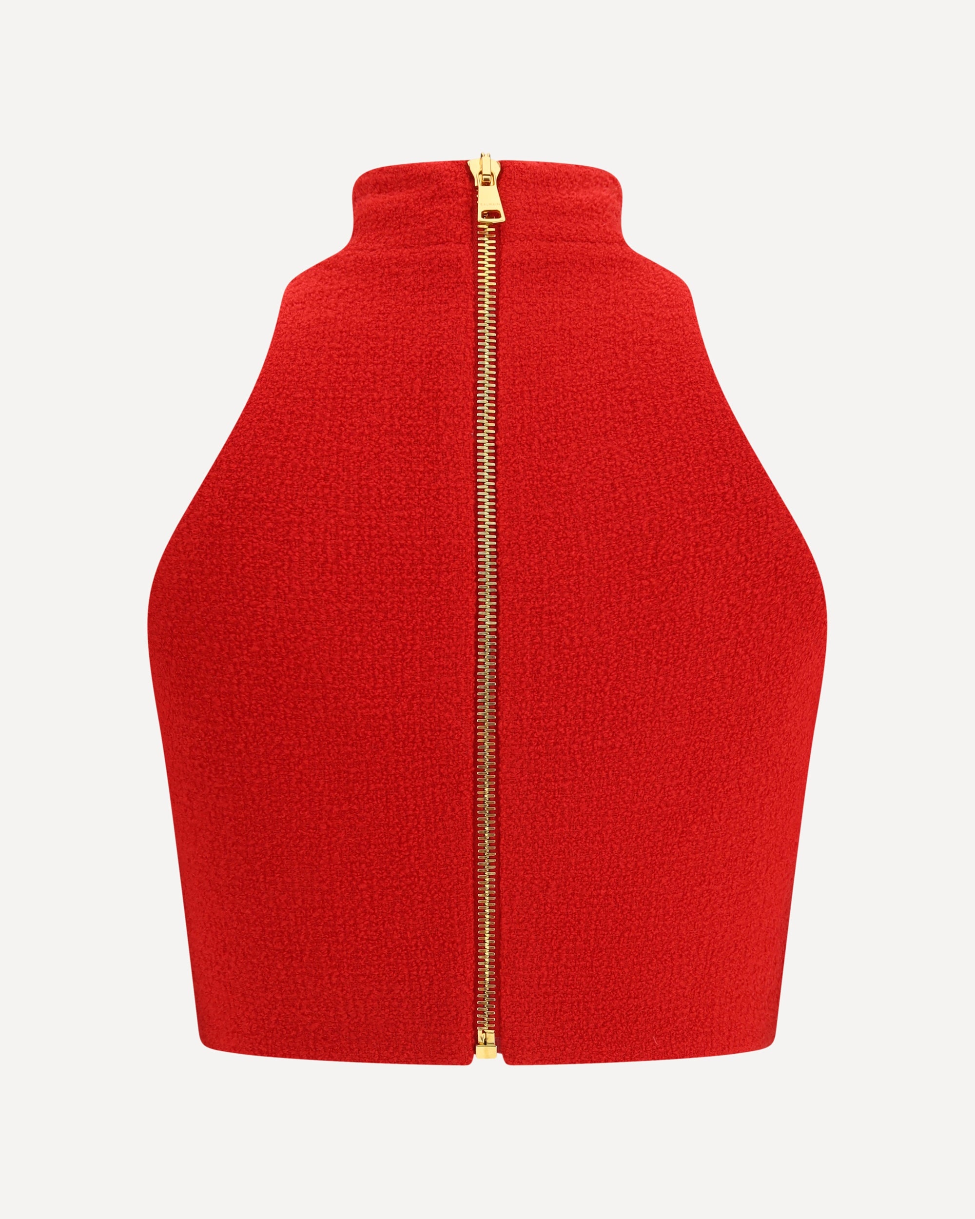 Bouclé wool crop Top - 2