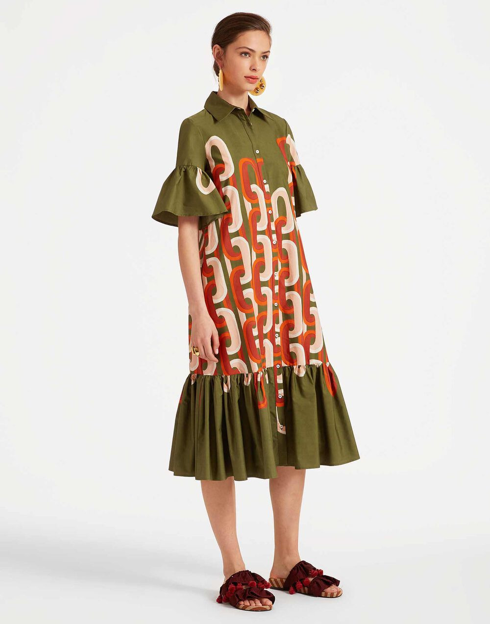 Choux Midi Dress - 7