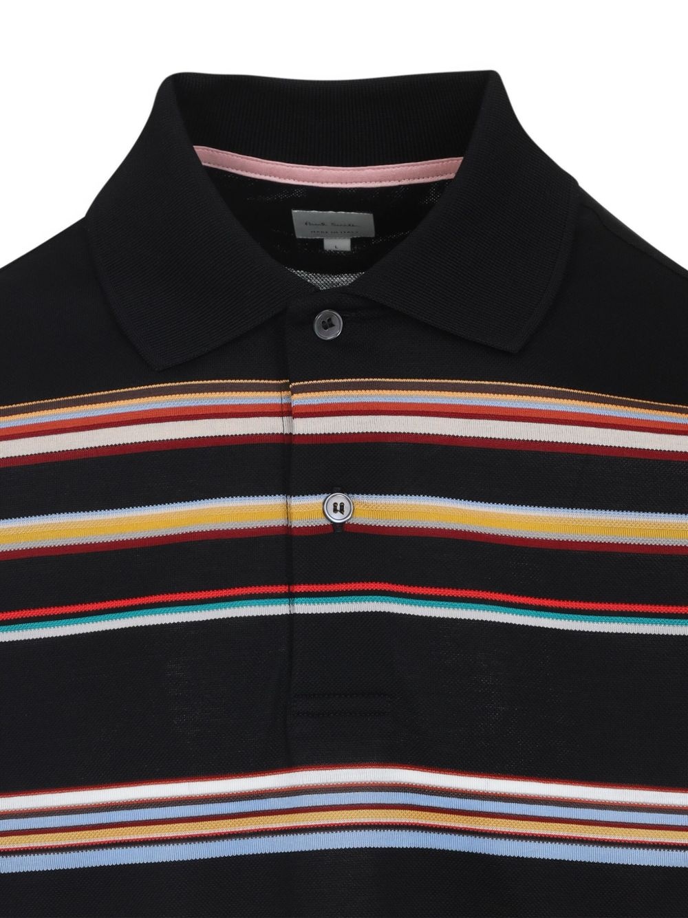 striped polo shirt - 3