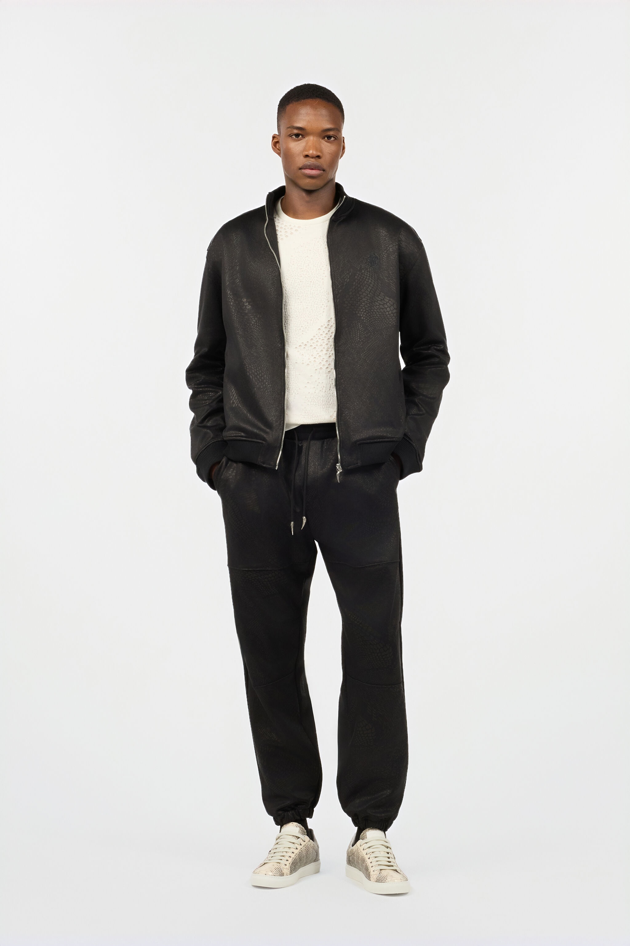 Sports Pants With Python Print - 2