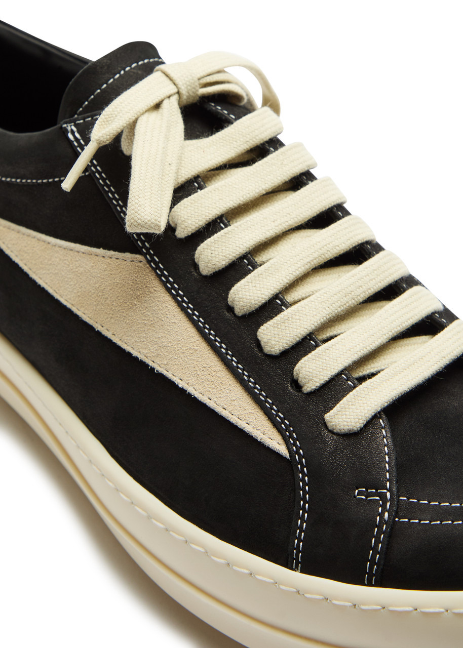 Rick Owens Suede and Leather Sneakers - 4