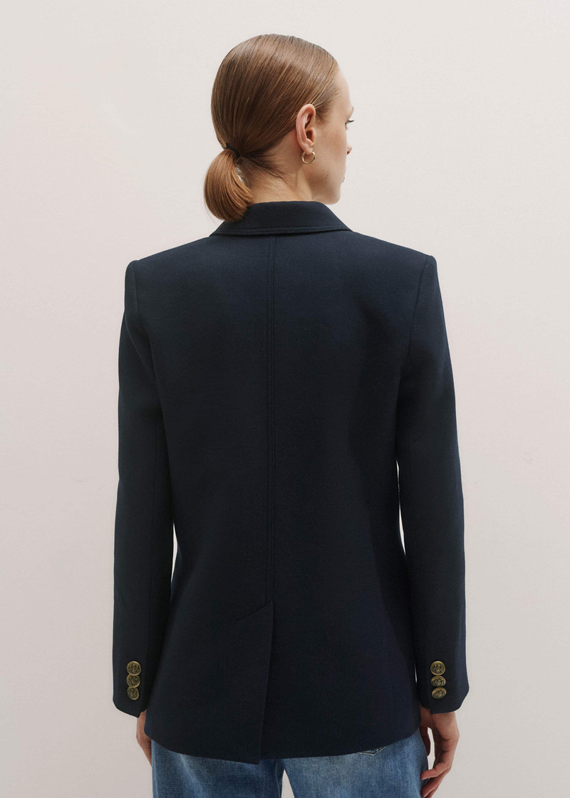 Sharp Shoulder Blazer 6