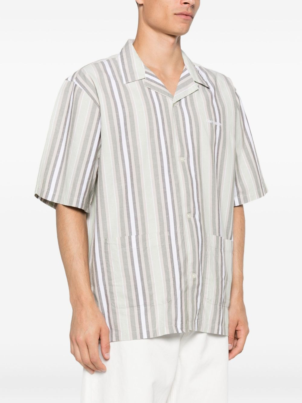 Folsey striped short-sleeve shirt - 3